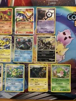 Vintage Pokemon Card Lot Holo Fire Charizard Leafeon Entei - Image 2