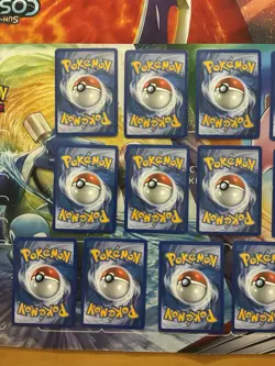 Vintage Pokemon Card Lot Holo Fire Charizard Leafeon Entei - Image 5
