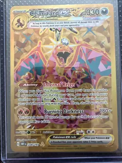 Pokemon TCG Charizard EX Obsidian Flames Hyper Rare Card 228/197 - Image 1