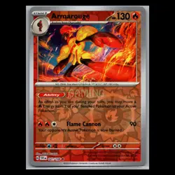 Pokemon Card - Armarouge 041/198 - Reverse Holo - Scarlet and Violet Base Set - Image 1