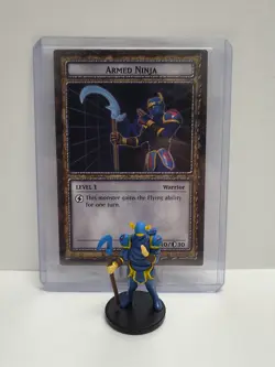 Yu-Gi-Oh Dungeon Dice Monsters - Figure & Card - Armed Ninja - Image 1
