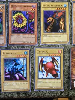 Yu-Gi-Oh! Card Lot Vintage Holos Yugioh Lot LP (32) Plus Official Rulebook! - Image 5