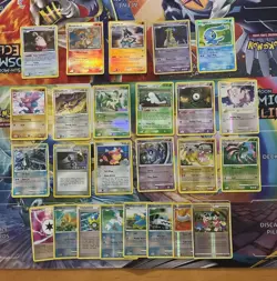 Vintage Pokemon Card Lot Reverse Holo Fire Giratina Leafeon - Image 1