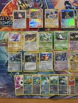 Vintage Pokemon Card Lot Reverse Holo Fire Giratina Leafeon - Image 3