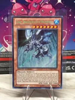 Tidal, Dragon Ruler of Waterfalls CT10-EN001 LIMITED EDITION - Secret Rare - Image 1