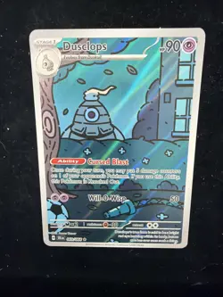 Pokemon TCG Dusclops 069/064 Shrouded Fable Holo Illustration Rare Card - Image 2