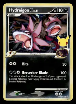 Mimikyu SWSH136 & Light Toxtricity SWSH137 Hydreigon C SWSH138 Set Pokemon Card - Image 2