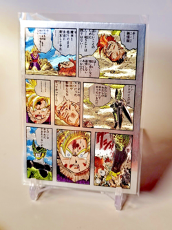 Gohan Card Manga Art Vegeta Cell card Dragon Ball Akira Toriyama Ultra Premium - Image 1