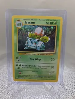 Ivysaur 002/034 Card Game Classic Holo - MINT- Pack To Sleeve - Venusaur Deck - Image 1