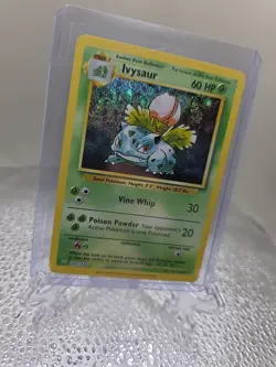Ivysaur 002/034 Card Game Classic Holo - MINT- Pack To Sleeve - Venusaur Deck - Image 2