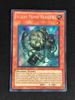 YUGIOH SCRAP MIND REAPER STBL-EN084 1ST SECRET LIGHT PLAY - Image 1