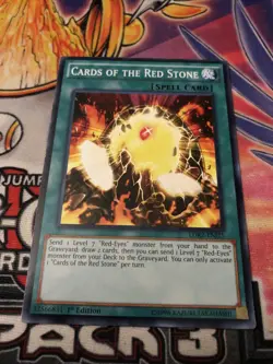1x (LP) Cards of the Red Stone - LDK2-ENJ25 - Common - YuGiOh - Image 1