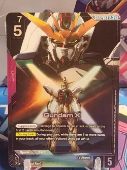Gundam X (LR+) GD02-053 - Gundam TCG Card Game - Dual Impact *English - Image 1