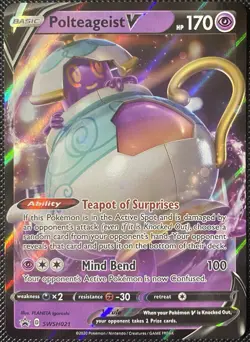 Polteageist V SWSH021 SWSH: Sword & Shield Promo Cards Holo - Pokemon Card - Image 1