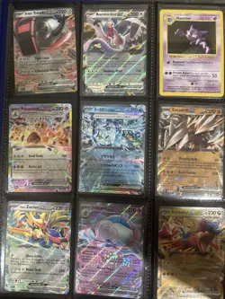 Pokemon Card Binder Collection EX GX VMAX Full Art Ultra Rare Lot - EN & JP - Image 3