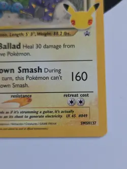 Light Toxtricity SWSH137 SWSH: Sword & Shield Promo Cards Holo Near Mint - Image 5