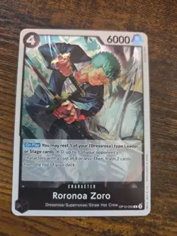 Roronoa Zoro OP10-095 R Royal Blood - One Piece Card Game - English - Image 1