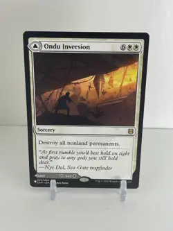 Ondu Inversion / Ondu Skyruins | Zendikar Rising MTG The List - Image 1