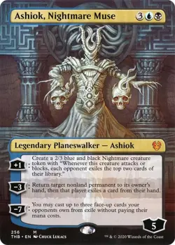 Ashiok, Nightmare Muse (Borderless) - Theros Beyond Death (THB) NM Never Played - Image 1