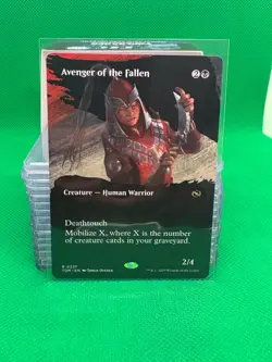 MTG - Avenger Of The Fallen (BORDERLESS) TDM Tarkir Dragonstorm Mythic - 0337 - Image 1