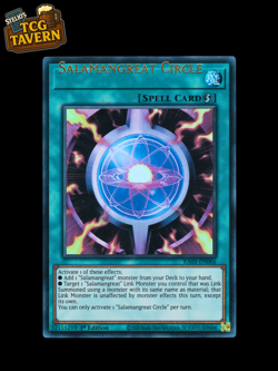 Yu-Gi-Oh Salamangreat Circle RA03-EN066 1st Edition Ultra Rare Shift Misprint - Image 1