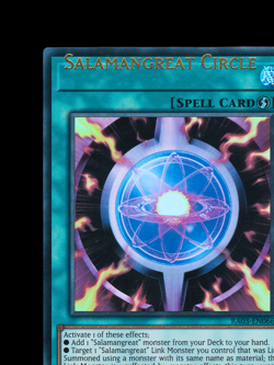 Yu-Gi-Oh Salamangreat Circle RA03-EN066 1st Edition Ultra Rare Shift Misprint - Image 5