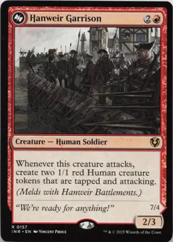 Hanweir Garrison R Innistrad Remastered 157 LP-NM - Image 1