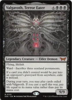 Valgavoth, Terror Eater M Duskmourn: House of Horror 120 - LP MTG - Image 1