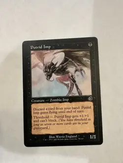 Putrid Imp Torment Regular MTG Magic The Gathering 77/143 - Image 1