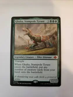 x1 Ghalta, Stampede Tyrant M MTG The Lost Caverns of Ixalan M/NM, English x1 - Image 1