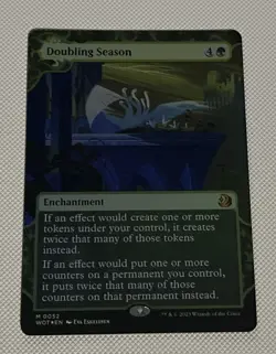 Doubling Season NM Foil Wilds of Eldraine Enchanting Tales Unplayed - Image 1