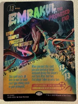 Emrakul the Promised End (Showcase) - Innistrad Remastered Mythic MTG NM 🌀 - Image 1