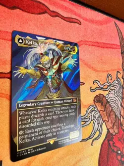 Kefka, Court Mage (0543) (Borderless) (Surge Foil) Final Fantasy Foil - Image 2