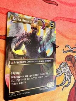 Kefka, Court Mage (0543) (Borderless) (Surge Foil) Final Fantasy Foil - Image 4