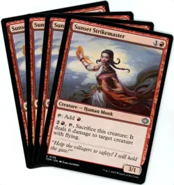 x4 Sunset Strikemaster - 0126 - Tarkir Dragonstorm - MTG - NM/M - Image 1