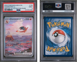 2023 Pokemon S&V 151 Charizard EX 199/165 Special Illustration Rare PSA 9 - Image 3