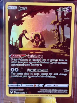 Pokemon TCG Jynx SWSH12: Silver Tempest Trainer Gallery TG04/TG30 Ultra Rare NM - Image 1