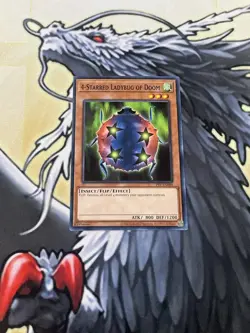 Yugioh 4-Starred Ladybug of Doom Common PSV - Image 1