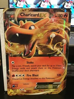 Charizard EX 11/106 Ultra Rare Holo Jumbo Pokemon Flashfire - Image 1