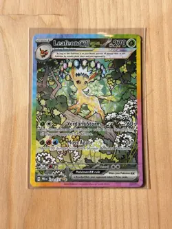 Leafeon ex - 144/131 - Pokemon Prismatic Evolutions Special Illustration Rare - Image 1