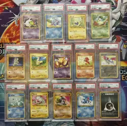 Vintage Pokemon Card Lot PSA Lot Half Side Deck Diamond Fingers Abra Low Pop Lot - Image 1
