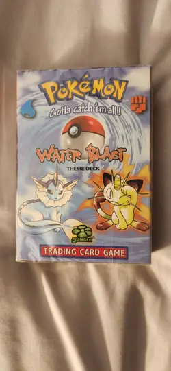 1x Water Blast Theme Deck Nm-mint Product - Pokemon - Image 1