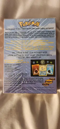 1x Water Blast Theme Deck Nm-mint Product - Pokemon - Image 2
