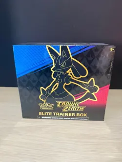 POKEMON CROWN ZENITH FACTORY SEALED ELITE TRAINER BOX ETB (A) - Image 1