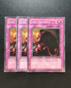 Yu-Gi-Oh - Just Desserts 3X - Full Playset - Image 1