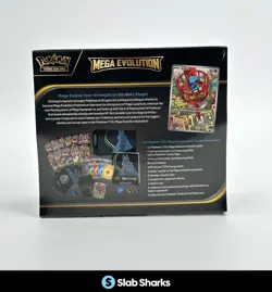 POKEMON CENTER TCG MEGA EVOLUTION SEALED ELITE TRAINER BOX ETB LUCARIO - Image 2