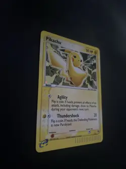 Pikachu 012 Black Star Promo 2003 e Reader Series Holo Rare Pokemon TCG LP - Image 2