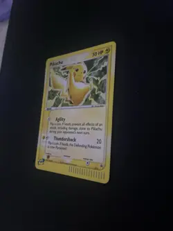 Pikachu 012 Black Star Promo 2003 e Reader Series Holo Rare Pokemon TCG LP - Image 3