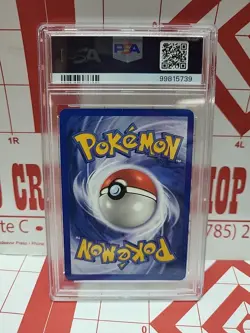First Edition 2000 Pokemon Rocket Dark Dugtrio Holo PSA NM-MT 8 - 6/82 - Image 2