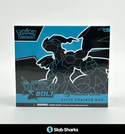 POKEMON CENTER SCARLET & VIOLET BLACK BOLT SEALED ELITE TRAINER BOX ETB - Image 1